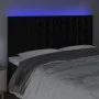 Black velvet headboard with LED lights 160x5x118/128 cm by vidaXL, Headboards and footboards - Ref: Foro24-3122914, Price: 10...