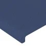 Kopfteil aus blauem Stoff mit LED 93x16x78/88 cm von vidaXL, Kopf- und Fußteile - Ref: Foro24-3122944, Preis: 57,18 €, Rabatt: %