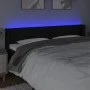 Black fabric headboard with LED 183x16x78/88 cm by vidaXL, Headboards and footboards - Ref: Foro24-3122972, Price: 76,13 €, D...