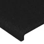 Black fabric headboard with LED 183x16x78/88 cm by vidaXL, Headboards and footboards - Ref: Foro24-3122972, Price: 76,13 €, D...