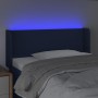 Kopfteil aus blauem Stoff mit LED 103x16x78/88 cm von vidaXL, Kopf- und Fußteile - Ref: Foro24-3122952, Preis: 52,66 €, Rabat...