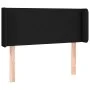 Black fabric headboard with LED 103x16x78/88 cm by vidaXL, Headboards and footboards - Ref: Foro24-3122948, Price: 50,58 €, D...