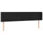 Kopfteil mit LED, schwarzem Kunstleder, 163 x 16 x 78/88 cm von vidaXL, Kopf- und Fußteile - Ref: Foro24-3123052, Preis: 73,1...