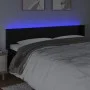 Kopfteil mit LED, schwarzem Kunstleder, 163 x 16 x 78/88 cm von vidaXL, Kopf- und Fußteile - Ref: Foro24-3123052, Preis: 73,1...