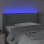 Hellgraues Stoffkopfteil mit LED 103x16x78/88 cm von vidaXL, Kopf- und Fußteile - Ref: Foro24-3122946, Preis: 46,19 €, Rabatt: %