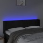 Cabecero con LED de terciopelo negro 147x16x78/88 cm de vidaXL, Cabeceros y pies de cama - Ref: Foro24-3123006, Precio: 74,83...