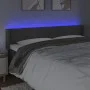Dark gray velvet headboard with LED 183x16x78/88 cm by vidaXL, Headboards and footboards - Ref: Foro24-3123017, Price: 73,18 ...