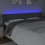 Dark gray fabric headboard with LED 203x16x78/88 cm by vidaXL, Headboards and footboards - Ref: Foro24-3122979, Price: 85,83 ...