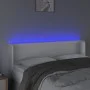 Kopfteil mit LED, weißem Kunstleder, 147 x 16 x 78/88 cm von vidaXL, Kopf- und Fußteile - Ref: Foro24-3123047, Preis: 92,66 €...