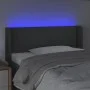 Cabecero con luces LED de tela gris oscuro 93x16x78/88 cm de vidaXL, Cabeceros y pies de cama - Ref: Foro24-3123079, Precio: ...