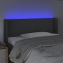 Dark gray fabric headboard with LED lights 93x16x78/88 cm by vidaXL, Headboards and footboards - Ref: Foro24-3123079, Price: ...