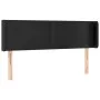 Headboard with LED black synthetic leather 147x16x78/88 cm by vidaXL, Headboards and footboards - Ref: Foro24-3123046, Price:...