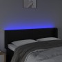 Kopfteil mit LED, schwarzem Kunstleder, 147 x 16 x 78/88 cm von vidaXL, Kopf- und Fußteile - Ref: Foro24-3123046, Preis: 68,1...