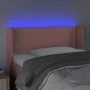 Cabecero con LED de terciopelo rosa 83x16x78/88 cm de vidaXL, Cabeceros y pies de cama - Ref: Foro24-3123131, Precio: 48,19 €...