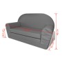 VidaXL Klappsessel für Kinder Grau von vidaXL, Stühle und Hochstühle für Kinder - Ref: Foro24-243257, Preis: 98,70 €, Rabatt: %