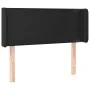 Headboard with LED black synthetic leather 93x16x78/88 cm by vidaXL, Headboards and footboards - Ref: Foro24-3123034, Price: ...