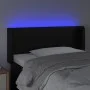 Kopfteil mit LED aus schwarzem Kunstleder 93x16x78/88 cm von vidaXL, Kopf- und Fußteile - Ref: Foro24-3123034, Preis: 47,19 €...