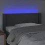 Dark gray fabric headboard with LED 103x16x78/88 cm by vidaXL, Headboards and footboards - Ref: Foro24-3123087, Price: 51,55 ...