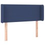 Kopfteil aus blauem Stoff mit LED 103x16x78/88 cm von vidaXL, Kopf- und Fußteile - Ref: Foro24-3123092, Preis: 47,19 €, Rabat...