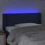 Kopfteil aus blauem Stoff mit LED 103x16x78/88 cm von vidaXL, Kopf- und Fußteile - Ref: Foro24-3123092, Preis: 47,19 €, Rabat...