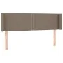 Cabecero con LED de tela gris taupe 147x16x78/88 cm de vidaXL, Cabeceros y pies de cama - Ref: Foro24-3123098, Precio: 60,89 ...
