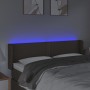 Kopfteil mit LED aus taupegrauem Stoff 147x16x78/88 cm von vidaXL, Kopf- und Fußteile - Ref: Foro24-3123098, Preis: 62,23 €, ...