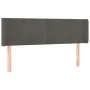 Dark gray velvet headboard with LED 147x16x78/88 cm by vidaXL, Headboards and footboards - Ref: Foro24-3123005, Price: 74,72 ...