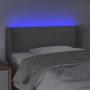 Kopfteil aus hellgrauem Stoff mit LED 93x16x78/88 cm von vidaXL, Kopf- und Fußteile - Ref: Foro24-3123078, Preis: 52,15 €, Ra...