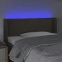 Kopfteil mit LED aus taupegrauem Stoff 103x16x78/88 cm von vidaXL, Kopf- und Fußteile - Ref: Foro24-3123090, Preis: 48,24 €, ...
