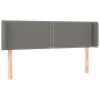 Dark gray fabric headboard with LED 147x16x78/88 cm by vidaXL, Headboards and footboards - Ref: Foro24-3123095, Price: 63,39 ...