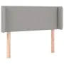 Light gray fabric headboard with LED 83x16x78/88 cm by vidaXL, Headboards and footboards - Ref: Foro24-3123070, Price: 48,00 ...