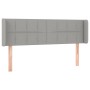Cabecero con LED de tela gris claro 147x16x78/88 cm de vidaXL, Cabeceros y pies de cama - Ref: Foro24-3123234, Precio: 72,85 ...