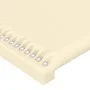 Headboard with LED cream synthetic leather 103x16x78/88 cm by vidaXL, Headboards and footboards - Ref: Foro24-3123182, Price:...