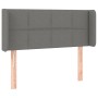 Kopfteil aus dunkelgrauem Stoff mit LED 103x16x78/88 cm von vidaXL, Kopf- und Fußteile - Ref: Foro24-3123227, Preis: 63,96 €,...