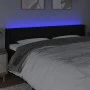 Black fabric headboard with LED 183x16x78/88 cm by vidaXL, Headboards and footboards - Ref: Foro24-3123252, Price: 70,23 €, D...