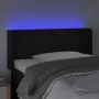 Black velvet headboard with LED 103x16x78/88 cm by vidaXL, Headboards and footboards - Ref: Foro24-3123280, Price: 62,36 €, D...