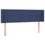 Cabecero con LED de tela azul 147x16x78/88 cm de vidaXL, Cabeceros y pies de cama - Ref: Foro24-3123240, Precio: 68,04 €, Des...