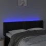 Headboard with LED black synthetic leather 147x16x78/88 cm by vidaXL, Headboards and footboards - Ref: Foro24-3123186, Price:...