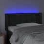Kopfteil mit LED, schwarzem Kunstleder, 103 x 16 x 78/88 cm von vidaXL, Kopf- und Fußteile - Ref: Foro24-3123320, Preis: 47,0...