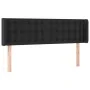 Cabecero con LED cuero sintético negro 147x16x78/88 cm de vidaXL, Cabeceros y pies de cama - Ref: Foro24-3123326, Precio: 73,...