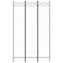 Divider screen with 3 white fabric panels 120x200 cm by vidaXL, Room dividers - Ref: Foro24-350146, Price: 35,49 €, Discount: %