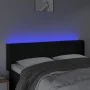 Kopfteil aus schwarzem Samt mit LED 147x16x78/88 cm von vidaXL, Kopf- und Fußteile - Ref: Foro24-3123286, Preis: 85,44 €, Rab...