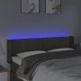 Headboard with LED in taupe gray fabric 147x16x78/88 cm by vidaXL, Headboards and footboards - Ref: Foro24-3123238, Price: 65...