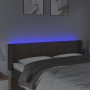 Kopfteil mit LED aus taupegrauem Stoff 147x16x78/88 cm von vidaXL, Kopf- und Fußteile - Ref: Foro24-3123238, Preis: 64,87 €, ...