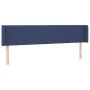 Cabecero con LED de tela azul 163x16x78/88 cm de vidaXL, Cabeceros y pies de cama - Ref: Foro24-3123248, Precio: 74,03 €, Des...
