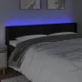 Black velvet headboard with LED 183x16x78/88 cm by vidaXL, Headboards and footboards - Ref: Foro24-3123298, Price: 85,84 €, D...