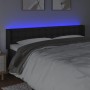 Kopfteil mit LED, schwarzem Kunstleder, 183 x 16 x 78/88 cm von vidaXL, Kopf- und Fußteile - Ref: Foro24-3123338, Preis: 68,1...