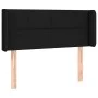 Black fabric headboard with LED 103x16x78/88 cm by vidaXL, Headboards and footboards - Ref: Foro24-3123228, Price: 48,32 €, D...