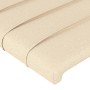 Kopfteil aus cremefarbenem Stoff mit LED 93x16x78/88 cm von vidaXL, Kopf- und Fußteile - Ref: Foro24-3123363, Preis: 58,94 €,...
