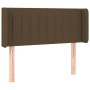 Kopfteil mit LED aus dunkelbraunem Stoff 93x16x78/88 cm von vidaXL, Kopf- und Fußteile - Ref: Foro24-3123459, Preis: 52,70 €,...